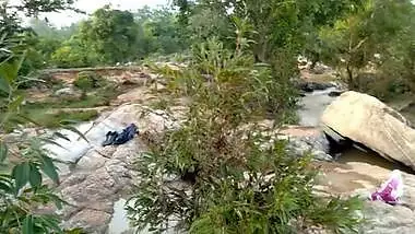 Outdoor Risky Public Fucking Step Sister Near Flowing River