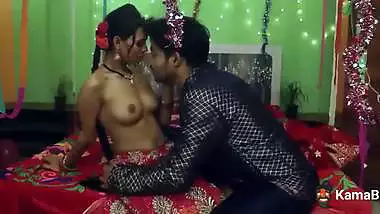 The couple enjoys their honeymoon in an adult web series