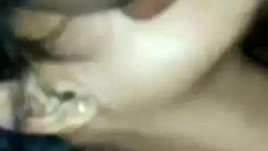 Village girlfriend tight pussy fucking in FSI sex