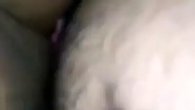 South Indian hairy pussy mouning while fuck