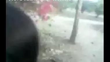 North indian cute girl in park