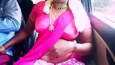 Indian car sex. beautiful saree housewife with boyfriend cheating romance. Telugu dirty talks. Sex story.
