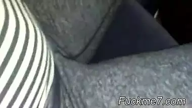 Roommate interrupts ball busting femdom hand...