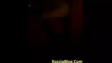 Hot Bengaluru Babe Records Herself Fondling Her Big Boobs