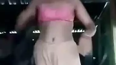 Bangla village wife striptease show