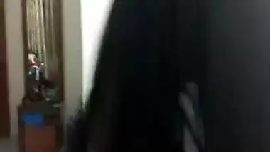 Black bra hot girl dunching vdo