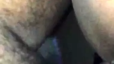 Desi Girlfriend Hairy Pussy Fucking on Sofa