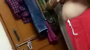 Very Beautiful Bhabhi Wearing Clothes