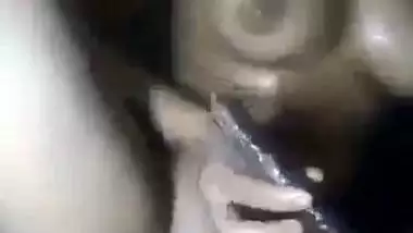 Mature desi girl masturbating with a sugarcane