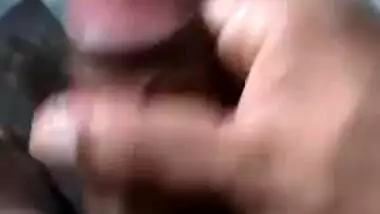 Indian Desi Big Black Dick Man Masterbating Hard