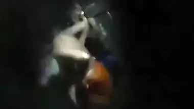 Bhabhi bathing nude captured in