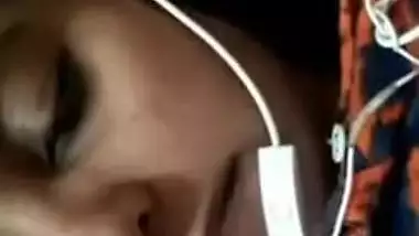 Horny lad jerks off looking at Indian mom's juicy wet pussy