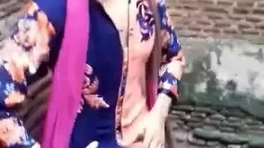 Cute indain village girl showing her boobs to boyfriend