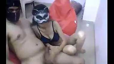 Home sex of Mumbai couple front of cam