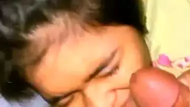 Brother drops his cumload on his 18 year old sister’s face