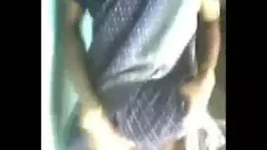 Shy And Hot Telugu Bhabhi Stripping Saree For Lover