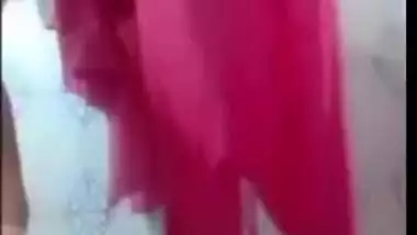 Unsatisfied horny Muslim village girl striptease selfie, Desi xxx scandals