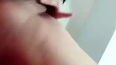 Desi Beautiful Girl Recording Nude Selfie For Lover