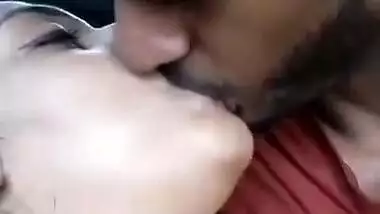 Blowjob inside car