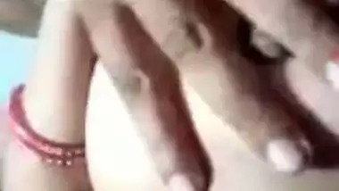 Old man enjoys a nude video call with another couple