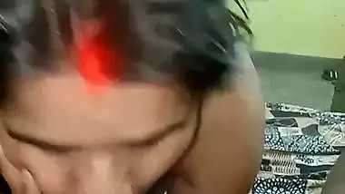 Indian threesome porn of cuckold Bihari couple with a friend