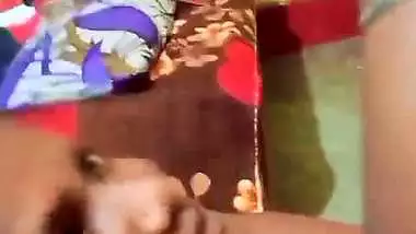 Village guy records his desi porn by fucking his young GF