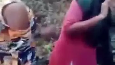 Desi Lesbian kiss for TikTok fame