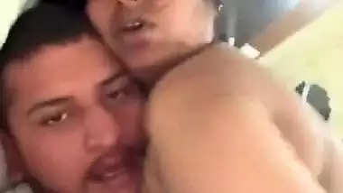 Big ass lady rides like a whore on her lover’s dick