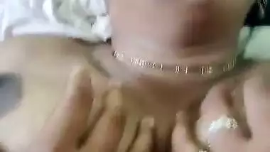 South Indian wife moans like a whore while fucking